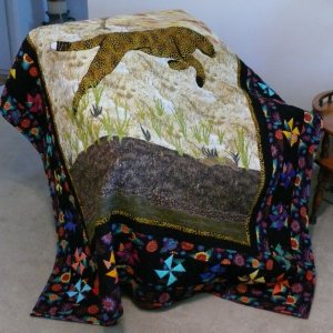 Rosalyn;s Cheetah Quilt