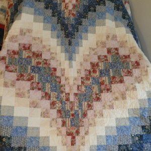 Bargello Heart Quilt